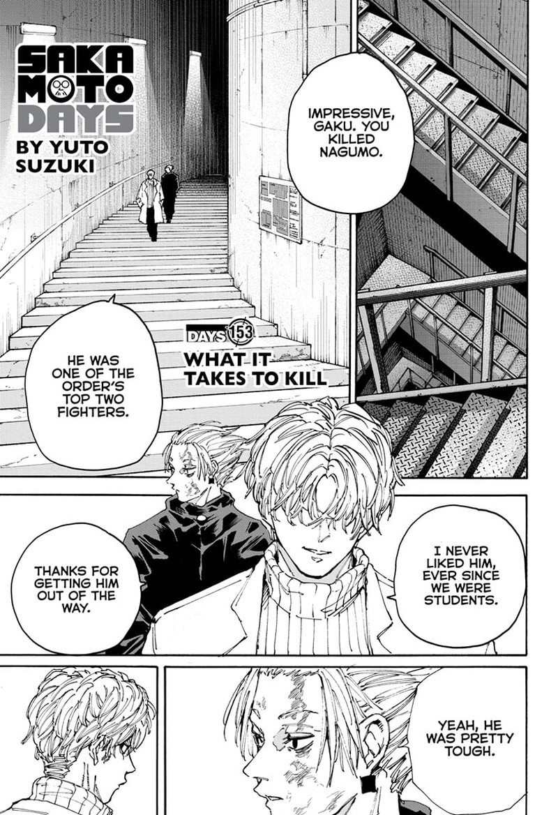 Sakamoto Days Chapter 153